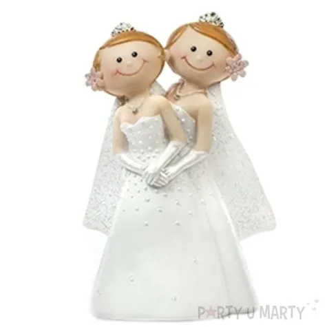 figurka na tort panny mlode w koronie 11 cm