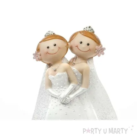 figurka na tort panny mlode w koronie 11 cm