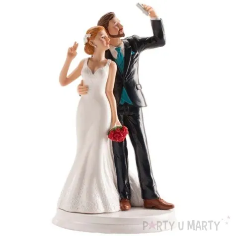 figurka na tort para mloda selfie dekora 20 cm