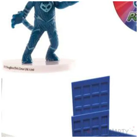 figurka na tort pj masks zestaw cat boy dekora