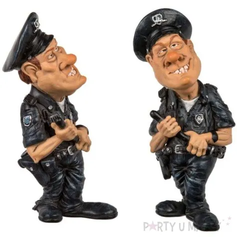 figurka na tort policjant ootb 15 5 cm