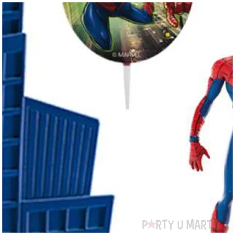 figurka na tort spiderman zestaw dekora