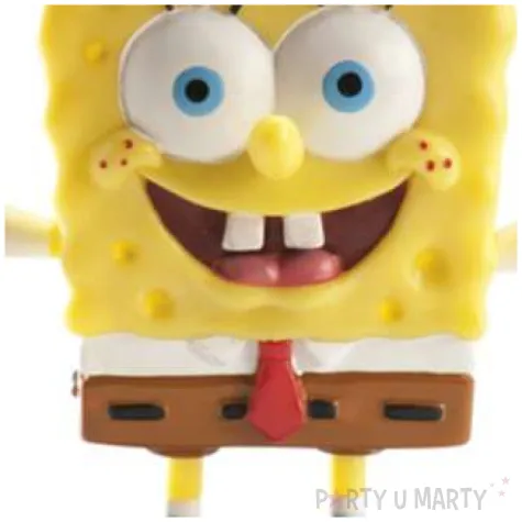 figurka na tort spongebob kanciastoporty dekora 8 cm