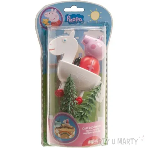 figurka na tort swinka peppa dekora