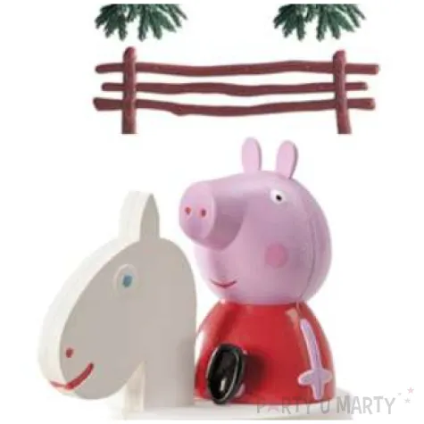 figurka na tort swinka peppa dekora