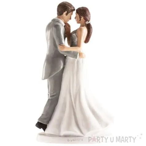 figurka na tort tanczaca para mloda dekora 18 cm