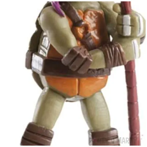 figurka na tort wojownicze zolwie ninja donatello dekora 8 cm