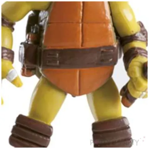 figurka na tort wojownicze zolwie ninja michelangelo dekora 8 cm