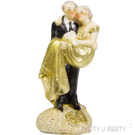 figurka na tort zlote gody folat 11 cm