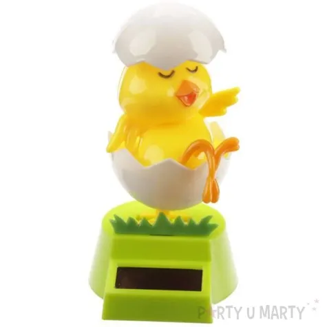 figurka solarna kurczak puckator