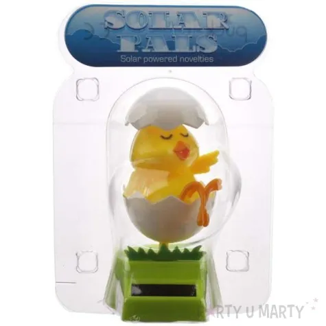 figurka solarna kurczak puckator