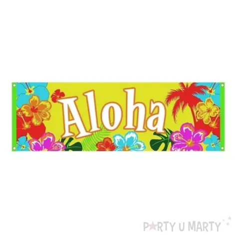 flaga hawajskie party aloha boland 74 x 220 cm