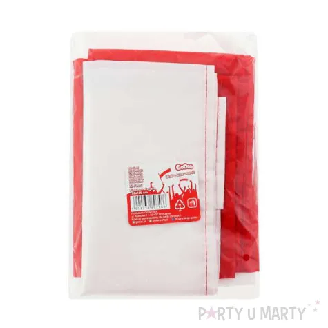 flaga kibica bialo czerwony godan 120x180 cm