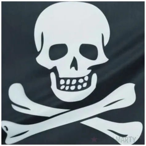 flaga piracka czaszka boland 90 x 60 cm