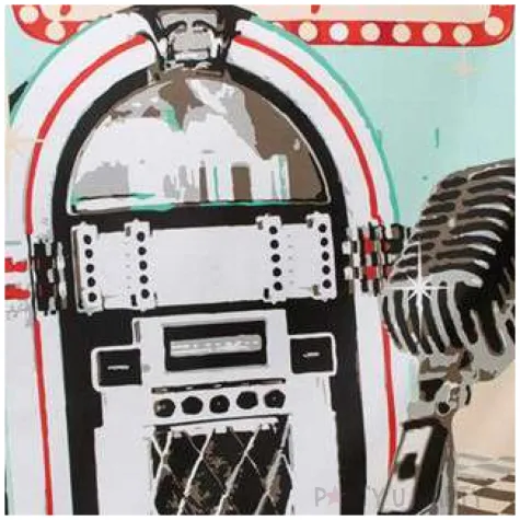 flaga rock n roll maszyna grajaca boland 150 x 90 cm