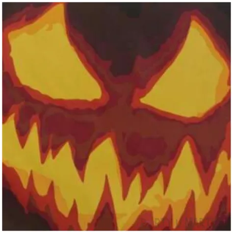 flaga straszna dynia czarna boland 90 x 150 cm