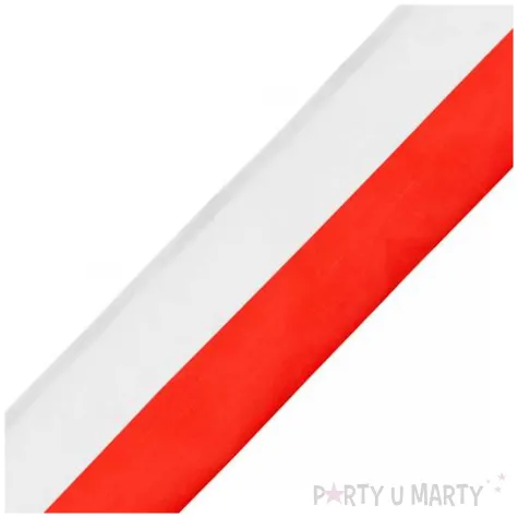 flaga z przyssawkami polska 90x15 cm arpex