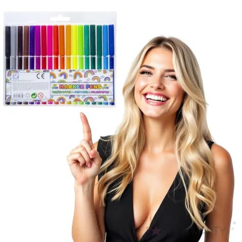 flamastry classic mix kemis 18 szt