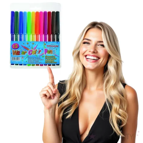 flamastry classic mix titanum 12 szt