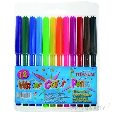 flamastry classic mix titanum 12 szt