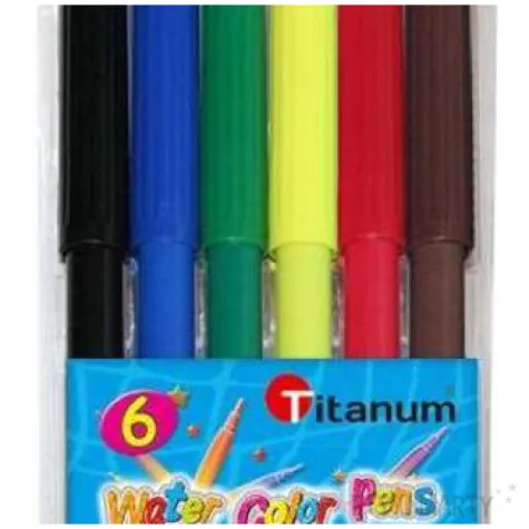 flamastry classic mix titanum 6 szt