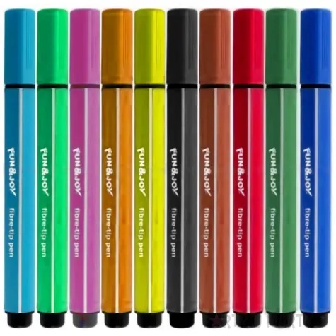 flamastry trojkatne mix fun joy 1 2 mm 12 szt