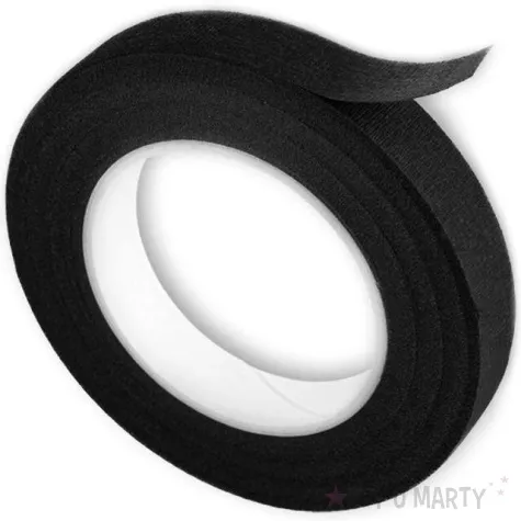 florystyczna tasma maskujaca classic 12 czarna 27 m