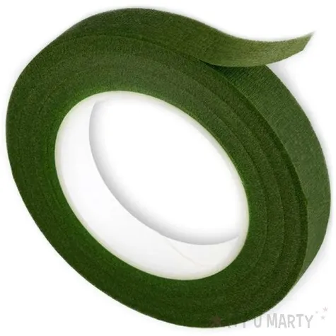 florystyczna tasma maskujaca classic 12 zielona oliwkowa 27 m