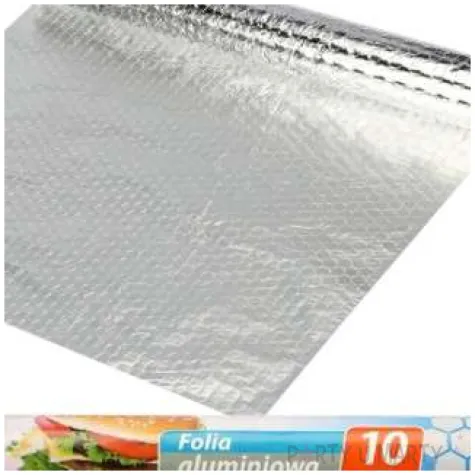 folia aluminiowa tloczona ravi 28 5cm 10m