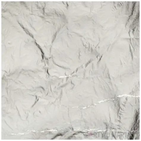 folia do zlocen classic srebrny 14x14 cm 10 szt