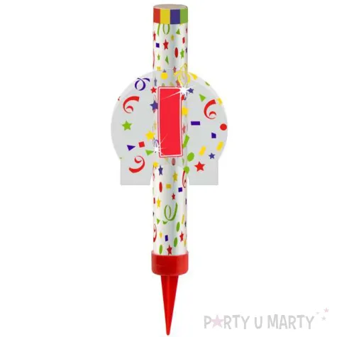 fontanna tortowa 1 urodziny kolorowe folat 12 cm