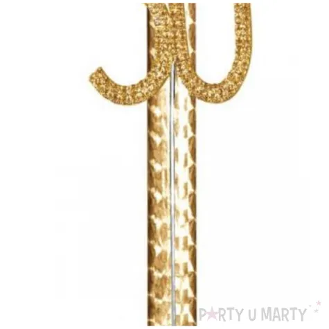 fontanna tortowa cyfra 50 urodziny zloty amscan 15 cm