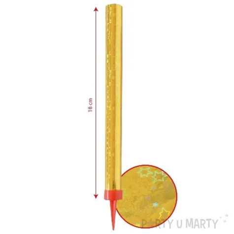 fontanna tortowa gold classic 18 cm arpex 12 szt