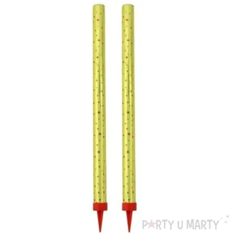 fontanna tortowa gold classic 25 cm triplex 2 szt