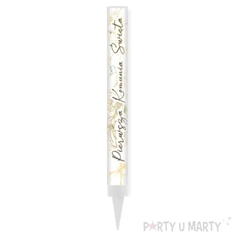 fontanna tortowa komunia swieta gold line 18 cm