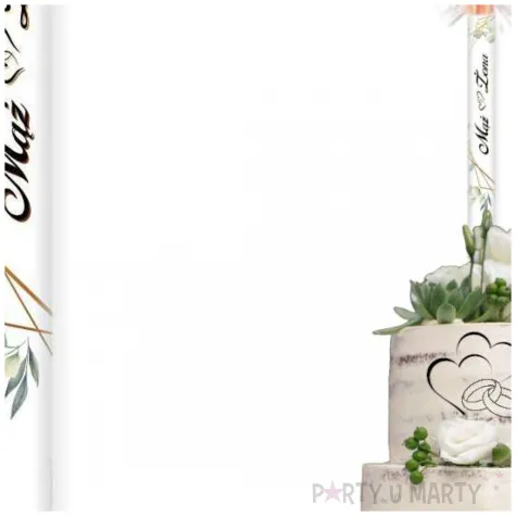 fontanna tortowa maz i zona mietowa geometria 18 cm