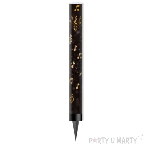 fontanna tortowa nuty muzyka czarny 18 cm