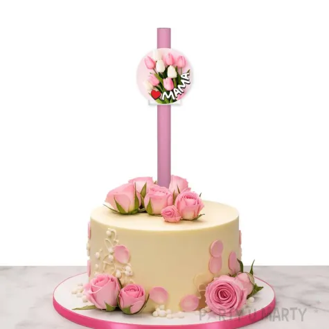 fontanna wycinana mama i tulipany 18 cm