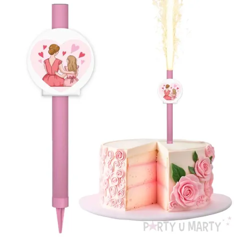 fontanna wycinana mama w serduszku 18 cm