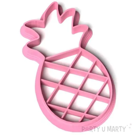 foremka aloha ananas 52x92 mm rozowa jasna