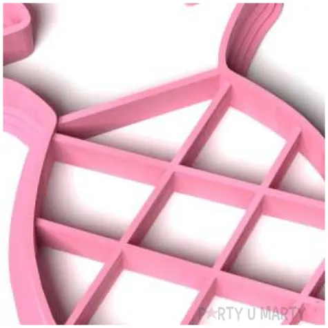 foremka aloha ananas 52x92 mm rozowa jasna