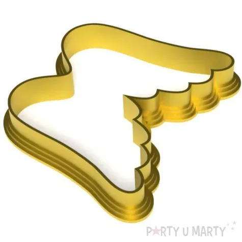 foremka anielskie skrzydla 83x67 mm zlota metaliczna