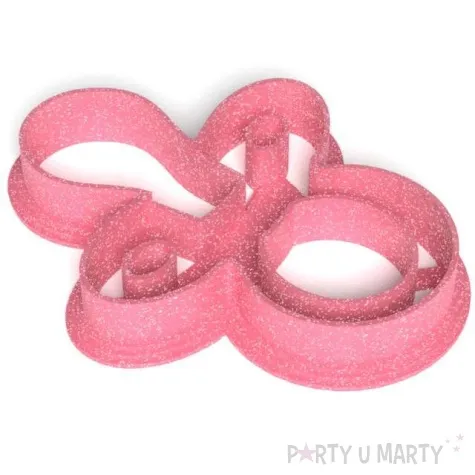 foremka baby shower girl smoczek 69x88 mm rozowa brokatowa