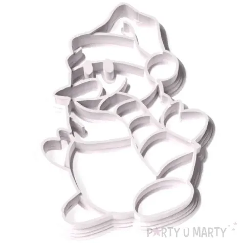 foremka boze narodzenie balwanek fredek 66x87 mm biala