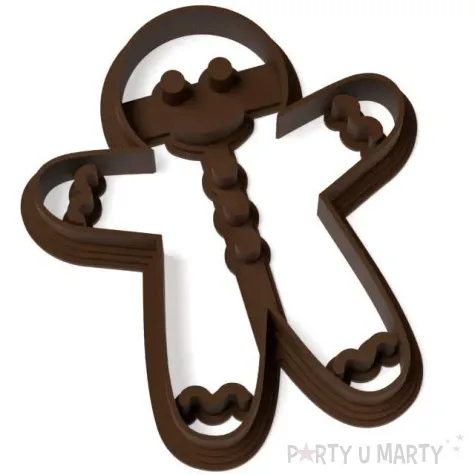 foremka boze narodzenie ciasteczkowy ludzik pelen szczegolow 88x77 mm brazowy