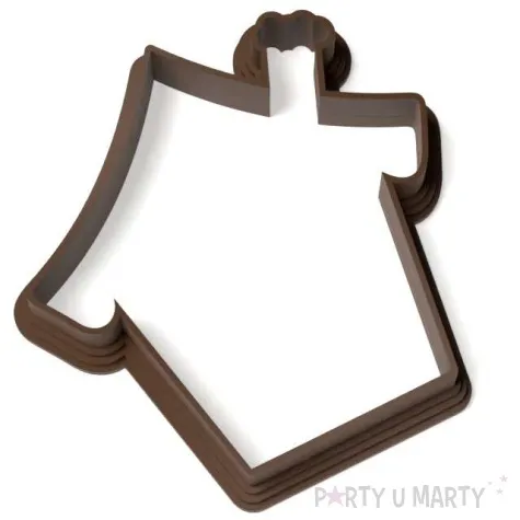 foremka boze narodzenie domek z piernika classic 77x73 mm brazowy