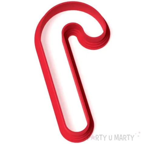 foremka boze narodzenie laska cukrowa 48x88 mm czerwona