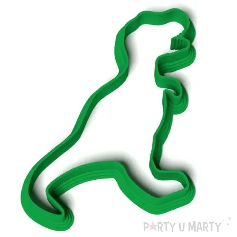 foremka dinozaury tyranozaur 92x54 mm zielona