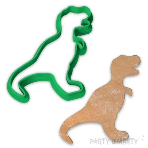 foremka dinozaury tyranozaur 92x54 mm zielona