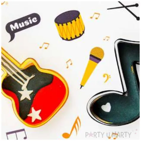 foremka do ciasteczek gitara i nutka decora 2 szt